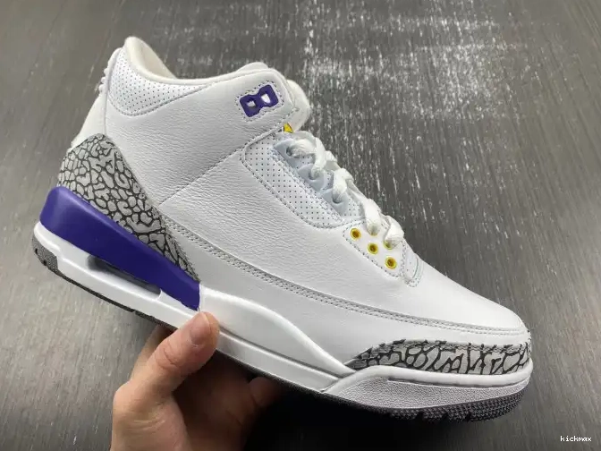 Rep MAX Bryant Jordan 869802-907 Retro 3 Kobe PE 0612